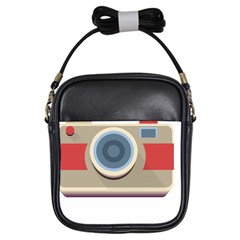 Photo Camera Machine Colorful Art Girls Sling Bag by Ndabl3x