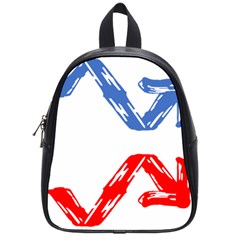 Arrow Up Down School Bag (small) by Ndabl3x