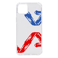 Arrow Up Down Iphone 14 Plus Tpu Uv Print Case