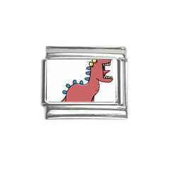 Dinosaur Dragon Drawing Cute Italian Charm (9mm) by Ndabl3x