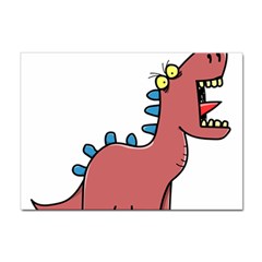 Dinosaur Dragon Drawing Cute Sticker A4 (100 Pack) by Ndabl3x