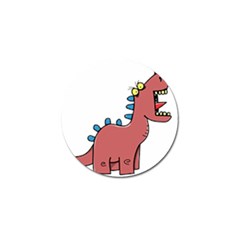 Dinosaur Dragon Drawing Cute Golf Ball Marker by Ndabl3x