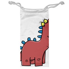 Dinosaur Dragon Drawing Cute Jewelry Bag by Ndabl3x