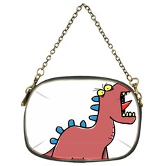 Dinosaur Dragon Drawing Cute Chain Purse (one Side) by Ndabl3x