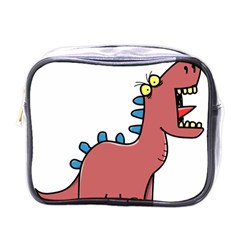 Dinosaur Dragon Drawing Cute Mini Toiletries Bag (one Side) by Ndabl3x