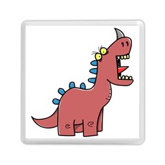 Dinosaur Dragon Drawing Cute Memory Card Reader (square) by Ndabl3x