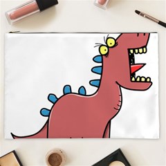 Dinosaur Dragon Drawing Cute Cosmetic Bag (xxl) by Ndabl3x