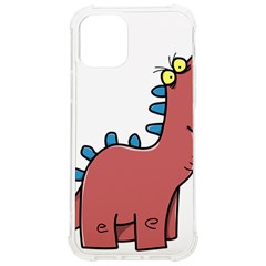 Dinosaur Dragon Drawing Cute Iphone 12/12 Pro Tpu Uv Print Case by Ndabl3x