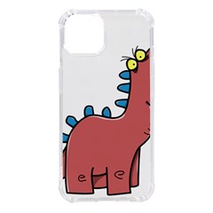 Dinosaur Dragon Drawing Cute Iphone 14 Tpu Uv Print Case by Ndabl3x