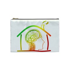 Throughts Construct Does Face Cosmetic Bag (medium)