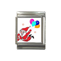 Nicholas Santa Claus Balloons Stars Italian Charm (13mm) by Ndabl3x