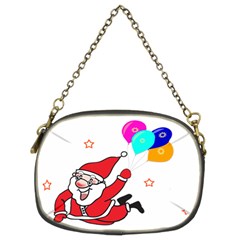 Nicholas Santa Claus Balloons Stars Chain Purse (two Sides) by Ndabl3x