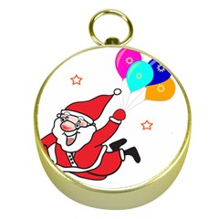 Nicholas Santa Claus Balloons Stars Gold Compasses by Ndabl3x