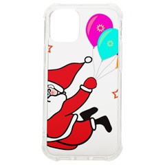 Nicholas Santa Claus Balloons Stars Iphone 12 Mini Tpu Uv Print Case	 by Ndabl3x