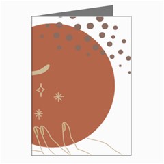 Abstract Pattern Art Drawing Greeting Card