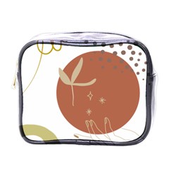 Abstract Pattern Art Drawing Mini Toiletries Bag (one Side) by Ndabl3x