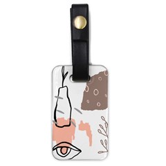 Abstract Art Design Pattern Luggage Tag (one Side) by Ndabl3x