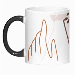 Abstract Hand Vine Lines Drawing Morph Mug by Ndabl3x