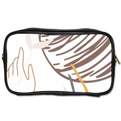 Abstract Hand Vine Lines Drawing Toiletries Bag (One Side)