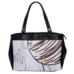 Abstract Hand Vine Lines Drawing Oversize Office Handbag by Ndabl3x