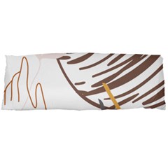 Abstract Hand Vine Lines Drawing Body Pillow Case Dakimakura (Two Sides)