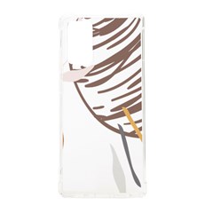 Abstract Hand Vine Lines Drawing Samsung Galaxy Note 20 TPU UV Case