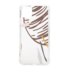 Abstract Hand Vine Lines Drawing iPhone 11 Pro Max 6.5 Inch TPU UV Print Case