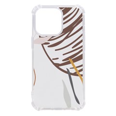 Abstract Hand Vine Lines Drawing Iphone 13 Pro Tpu Uv Print Case by Ndabl3x