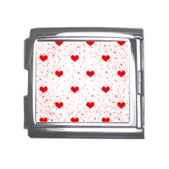 Hearts Romantic Love Valentines Mega Link Italian Charm (18mm) by Ndabl3x