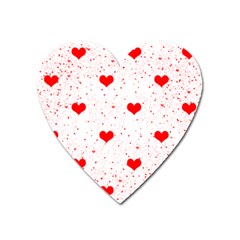 Hearts Romantic Love Valentines Heart Magnet by Ndabl3x