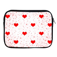 Hearts Romantic Love Valentines Apple Ipad 2/3/4 Zipper Cases by Ndabl3x