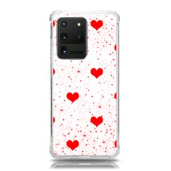 Hearts Romantic Love Valentines Samsung Galaxy S20 Ultra 6 9 Inch Tpu Uv Case by Ndabl3x