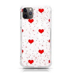 Hearts Romantic Love Valentines Iphone 11 Pro Max 6 5 Inch Tpu Uv Print Case by Ndabl3x