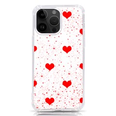 Hearts Romantic Love Valentines Iphone 14 Pro Max Tpu Uv Print Case by Ndabl3x