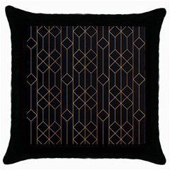 Brochure Flyer Poster Music Pattern Throw Pillow Case (black) by Grandong