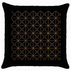 Brochure Flyer Poster Music Throw Pillow Case (black) by Grandong