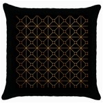 Brochure Flyer Poster Music Throw Pillow Case (Black) Front