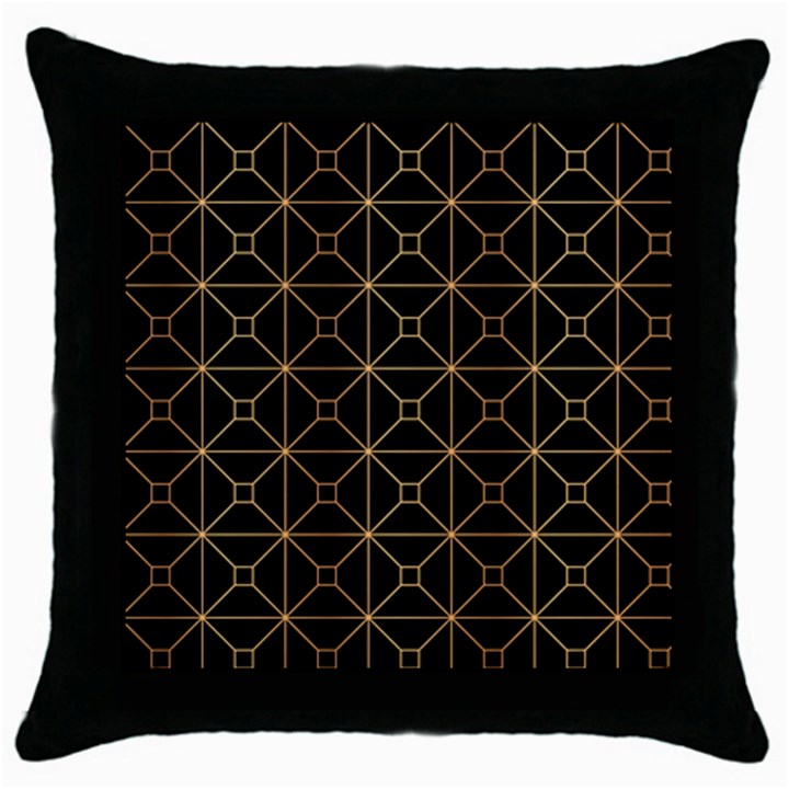 Brochure Flyer Poster Music Throw Pillow Case (Black)