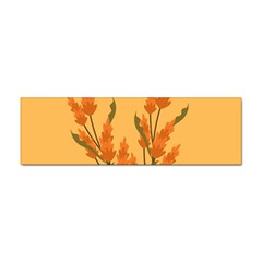 Yellow Flowers Flowers Watercolor Sticker Bumper (10 Pack) by Grandong