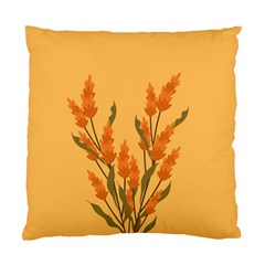 Yellow Flowers Flowers Watercolor Standard Cushion Case (two Sides) by Grandong