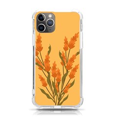 Yellow Flowers Flowers Watercolor Iphone 11 Pro 5 8 Inch Tpu Uv Print Case by Grandong