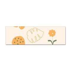 Cherries Flower Leaves Floral Sticker (bumper) by Grandong