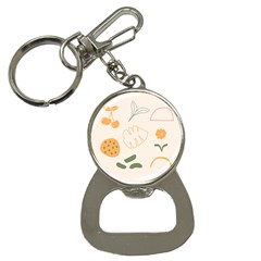 Cherries Flower Leaves Floral Bottle Opener Key Chain by Grandong