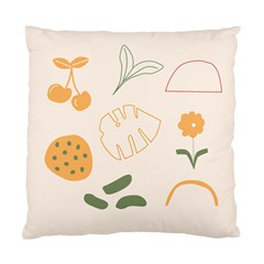 Cherries Flower Leaves Floral Standard Cushion Case (one Side) by Grandong