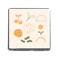 Cherries Flower Leaves Floral Memory Card Reader (square 5 Slot) by Grandong