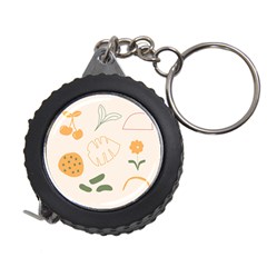 Cherries Flower Leaves Floral Measuring Tape by Grandong