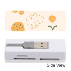 Cherries Flower Leaves Floral Memory Card Reader (stick) by Grandong