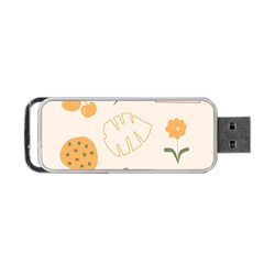 Cherries Flower Leaves Floral Portable Usb Flash (two Sides) by Grandong