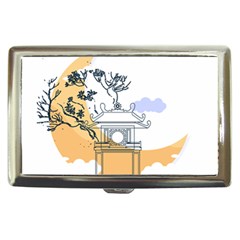 Poster Map Flag Lotus Boat Ha Noi Vietnam Cigarette Money Case by Grandong