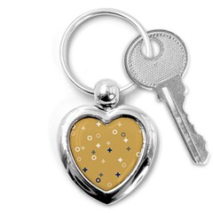 Cross Circles White Circles Key Chain (heart) by Grandong